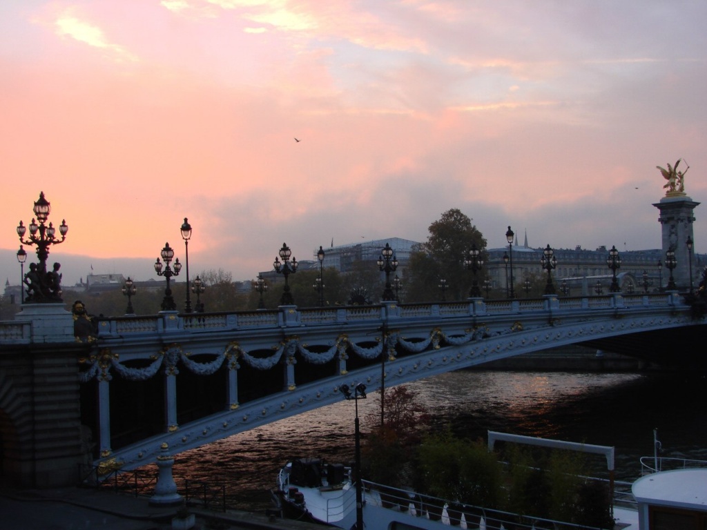 Ноябрьский Париж в 7 часов утра, когда город просыпается. Фотографии Марины Бреслав.