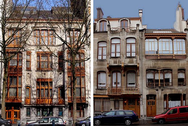 Брюссель. Отель Сольвей и Собственный дом архитектора, ставший музеем Виктора Орта.