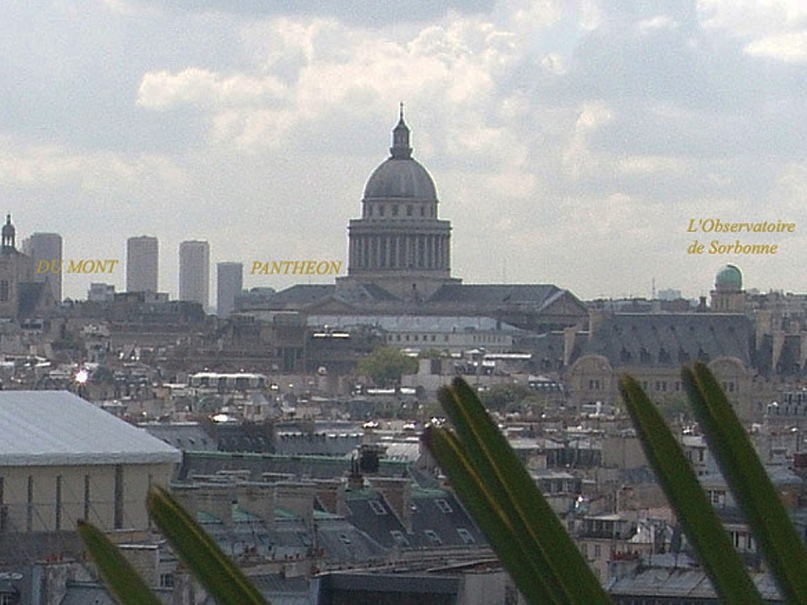Круговая панорама Парижа. Фрагмент 3. Увеличение.