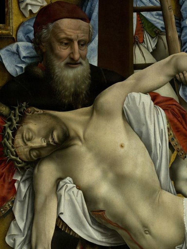Рогир ван дер Вейден. "Снятие с креста". Ранее 1443, Музей Прадо.
