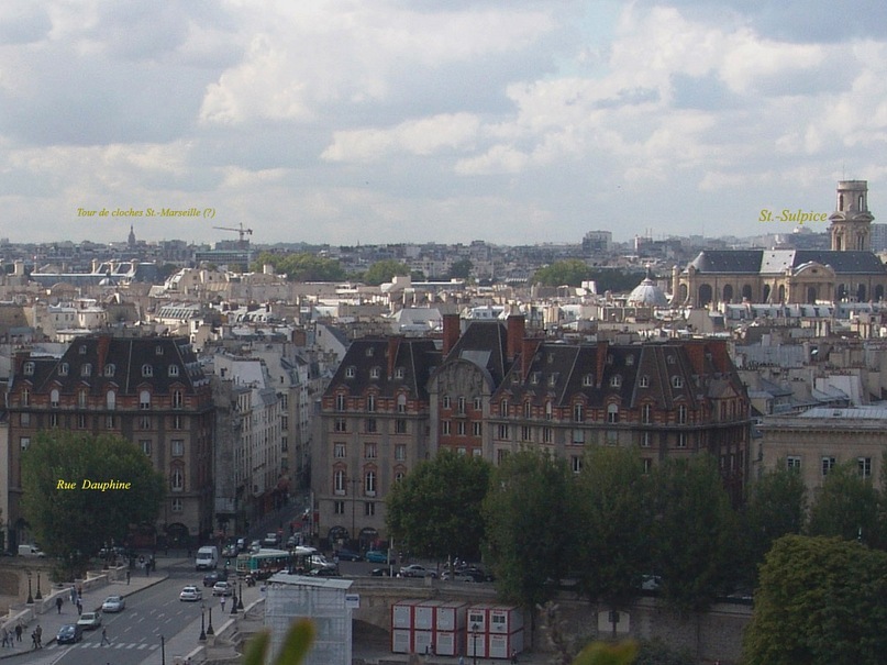 Круговая панорама Парижа. Фрагмент 4. Увеличение.