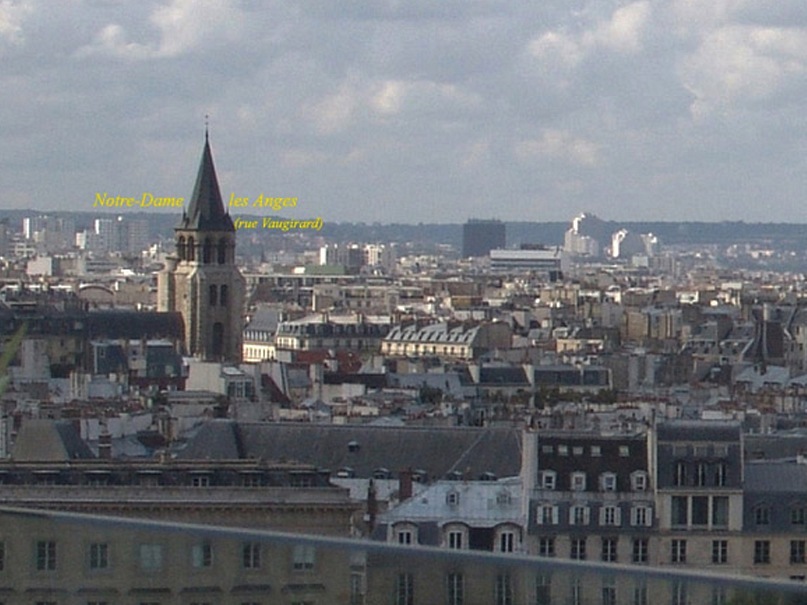 Круговая панорама Парижа. Фрагмент 5. Увеличение.