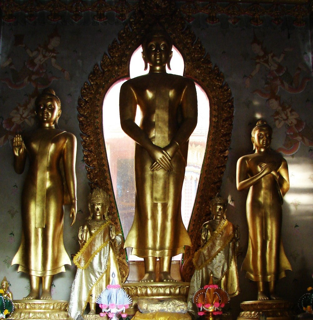 Пять Будд на алтаре - прямых наставников каждой провинции земледельческой ...