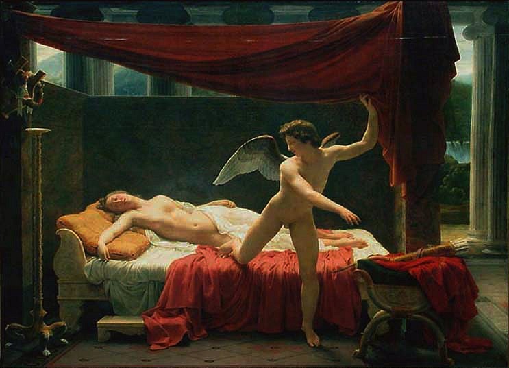 Cupid and Psyche - Francois-Edouard Picot, 1817