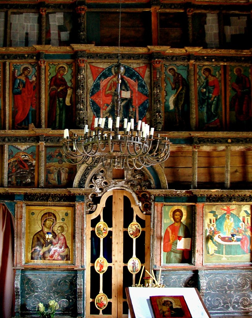Церковь Успения в Кондопоге. Молельный зал. Иконостас