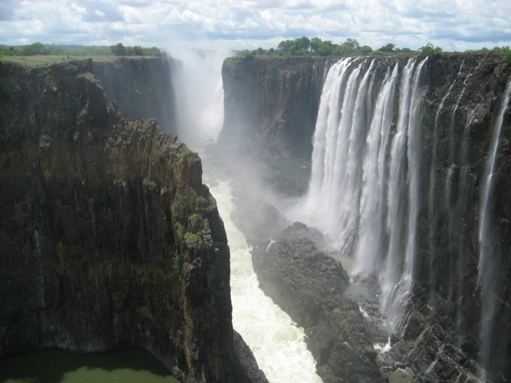 Виктóрия (англ. Victoria) — водопад на реке Замбези в Южной Африке. Расположен на границе Замбии и Зимбабве. Ширина водопада — примерно 1800 метров, высота — 108 метров.